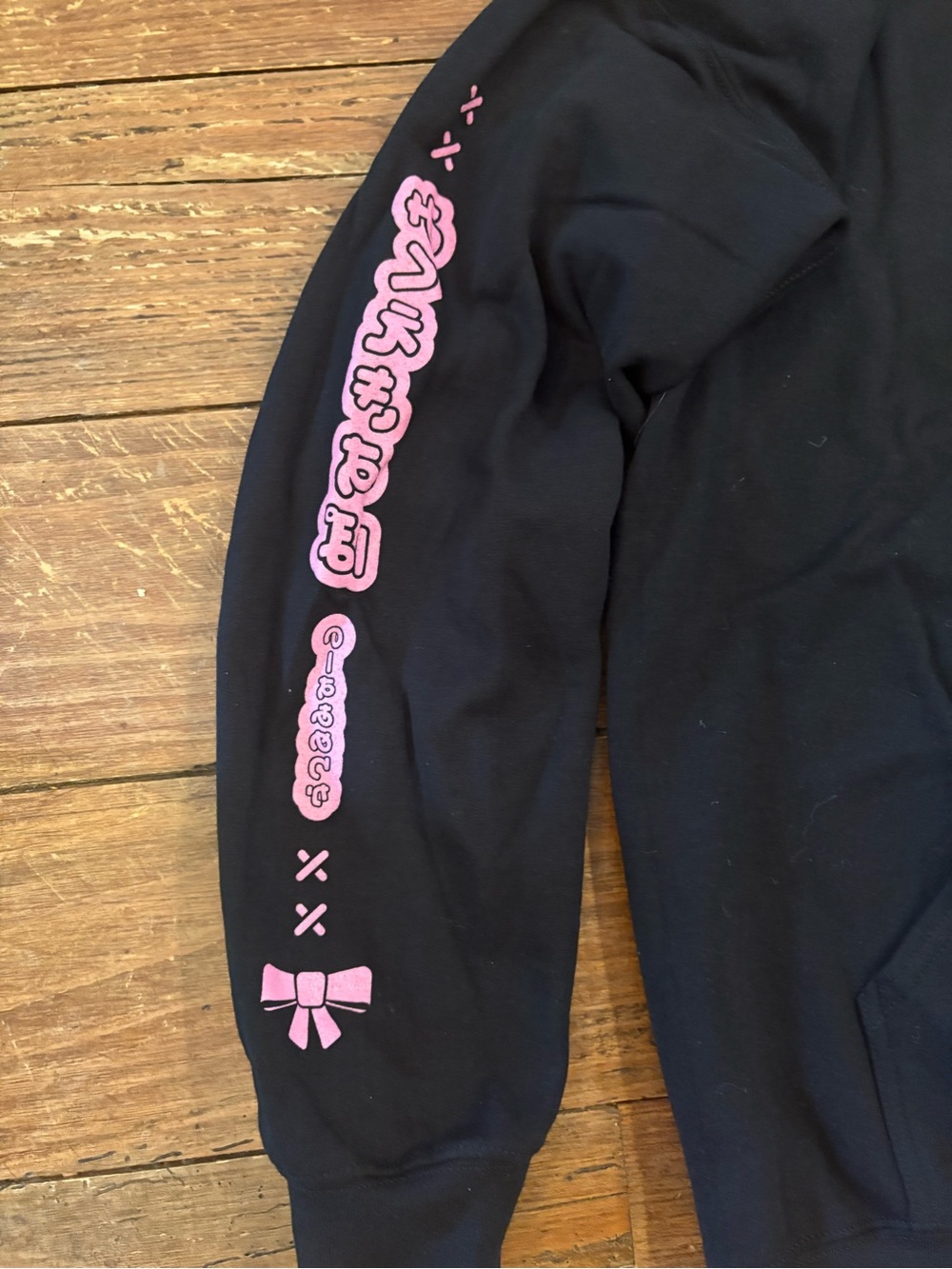 Miku Expo 2026 Black Zip Hoodie with Pink Graphics NWOT - Picture 4 of 9